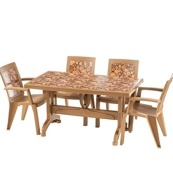 Kerti asztal DECOR 80x140 TEK