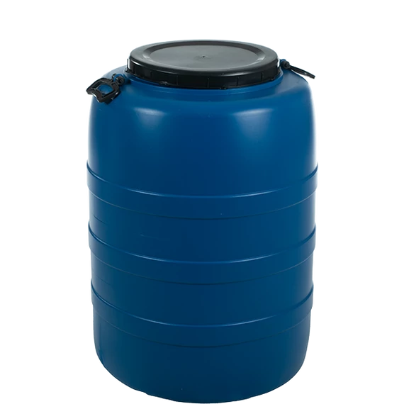Hordó kék  120 L füles