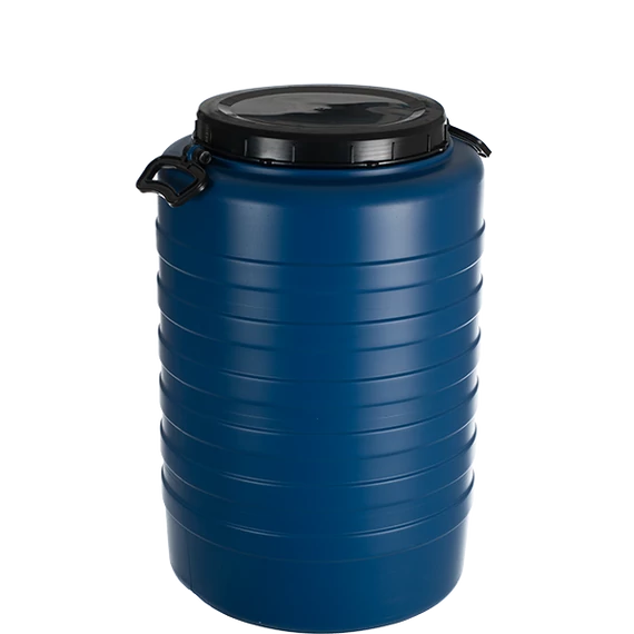 Hordó kék  60 L füles