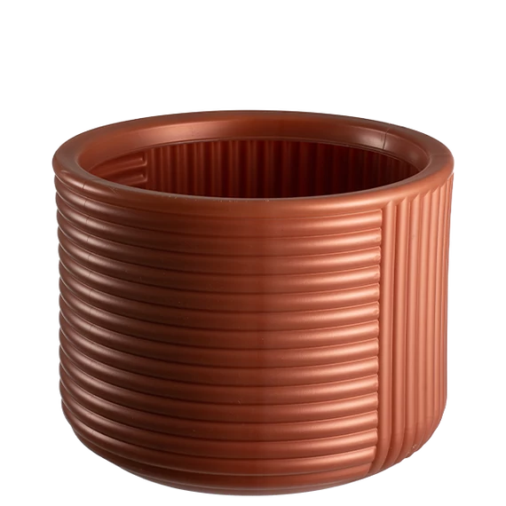 Virágcserép D38 BRONZ IRA