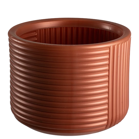 Virágcserép D45 BRONZ IRA
