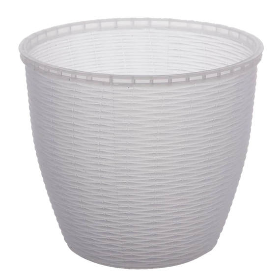 Virágcserép +alátét RATTAN  2.75L ORHIDEA
